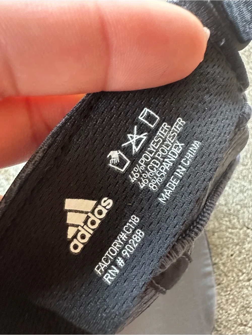 Adidas Climalite Heathered Gray Performance Baseball Hat